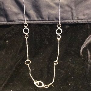 COPY - Sterling silver rhinestone necklace